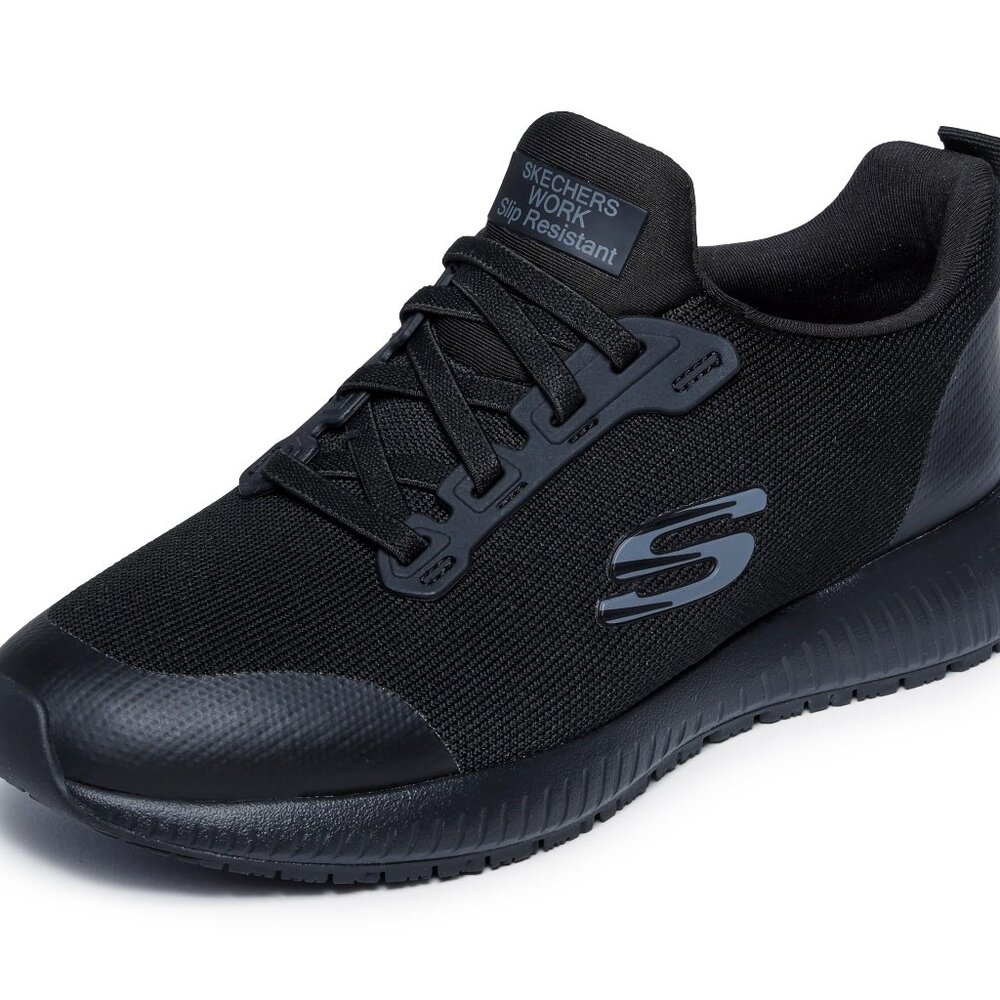 Non-Slip Work Shoes With Memory Foam, Slip-Resistant, Eh Safe